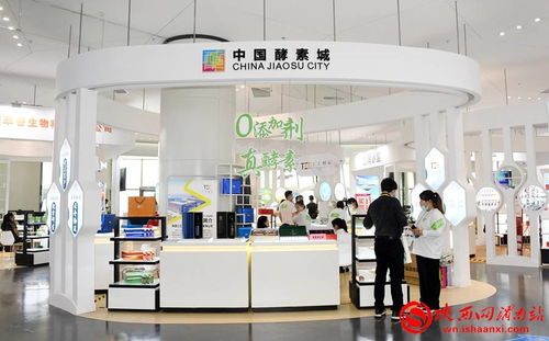 中國 渭南 首屆酵素與健康產品博覽會開幕 直播帶貨成亮點 組圖